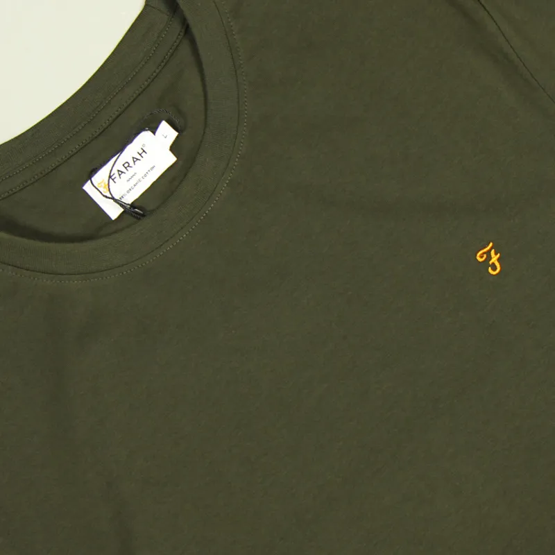 Farah Danny Regular T-Shirt - Evergreen-1